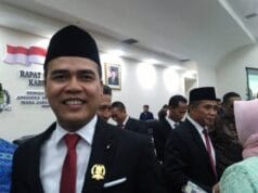HUT Kabupaten Bekasi Wakil Ketua DPRD Minta Seluruh Elemen Bersinergi Wakil Ketua DPRD Kabupaten Bekasi, Aria Dwi Nugraha