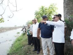 Tangani Kekeringan, Pemkab Bekasi Genjot Normalisasi Saluran Irigasi